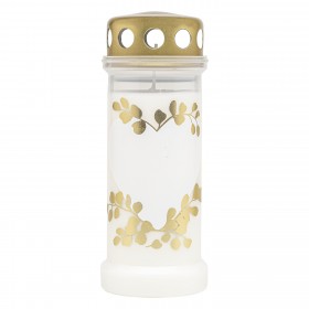 Znicz wkład z metalowym wieczkiem Bolsius Nr 6L Serce 70h 1 sztuka