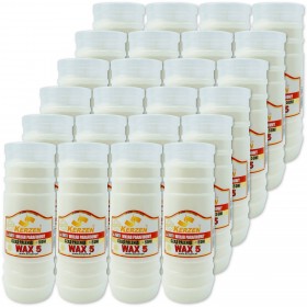 Kerzen WAX 5 paraffin candle inserts 120h 5 days 24 pieces