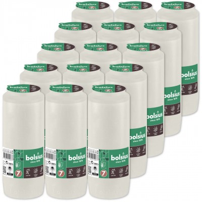 Wkłady do zniczy olejowe Bolsius NR 12 RC7 140h 15 sztuk