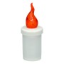 Subito S5 LED candle inserts, 12 pieces, red