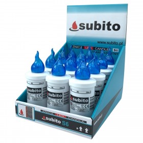 Wkłady LED Subito S6 12szt. niebieskie