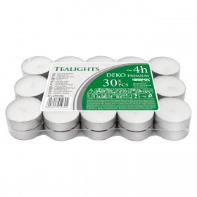 Ohřívače svíček Bispol Deko 4h 30 kusů