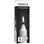 Bispol table candles 190/20 6h, 6 pieces, white