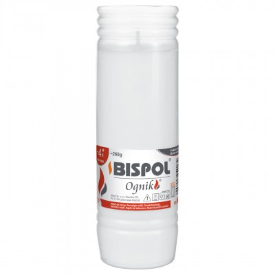 Parafínová vložka do sviečky Bispol WP4 4 dni 96 hodín 1 kus