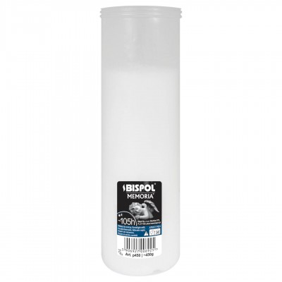 Paraffin candle insert Bispol P450 105h 1 piece