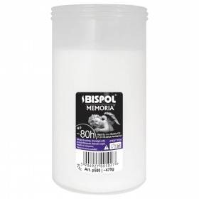 Wkład do zniczy parafinowy Bispol P500 80h 1 sztuka