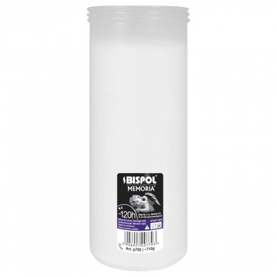 Paraffin candle insert Bispol P700 120h 1 piece