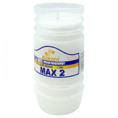 Kerzen MAX 2 paraffin candle insert 48h 1 piece