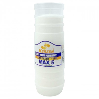 Paraffin candle insert Kerzen MAX 5 96h 1 piece