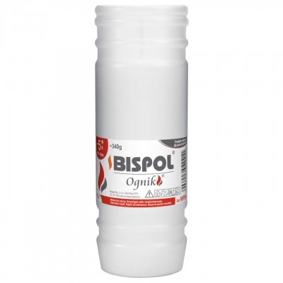 Paraffin candle insert Bispol WP5N 5 days 120 hours 1 piece