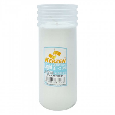 Kerzen LIGHT 2 parafínová vložka do svíček 48h 2 dny 1 kus