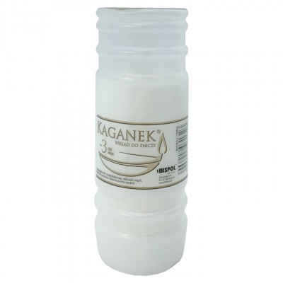 Paraffin candle insert Bispol Kaganek K3 72h 3 days 1 piece