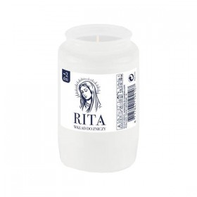 Wkład do zniczy parafinowy BOLSIUS Rita 2D ~2 dni 1 sztuka