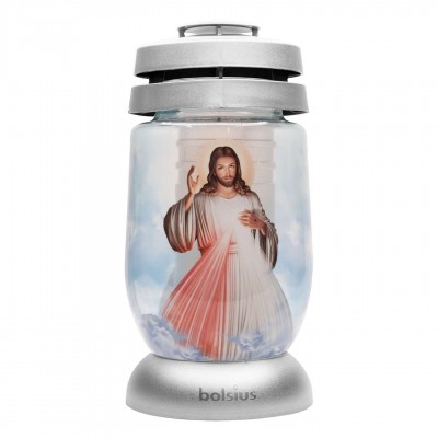 Candle Lantern BOLSIUS 3S 11 Jesus 22.5cm 36h 1pc.