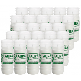 Paraffin candle inserts BISPOL Laura L3 (14.5cm) 54h 24pcs.