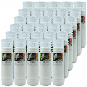 Paraffin candle inserts PŁOMYK A-4 (20.5cm) 72-96h 30pcs.