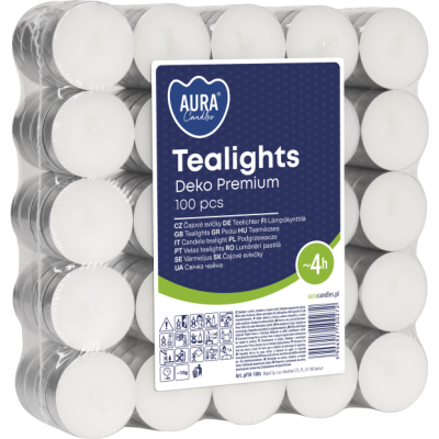 Ohřívače svíček Bispol Deko 4h 100 kusů