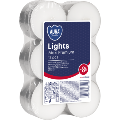 Ohrievače sviečok Bispol Maxi 8h 12 kusov