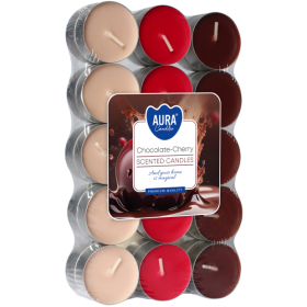 BISPOL Aura scented heaters p15-30-104 (Chocolate & Cherry) 4h 30pcs.