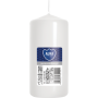 Pillar candle BISPOL Aura sw50/100-090 (white) ~20h