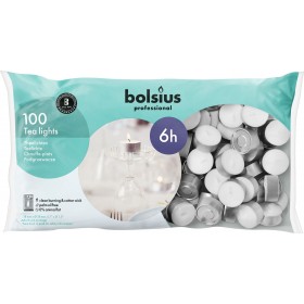 BOLSIUS unscented warmers 38mm 6h 100pcs.