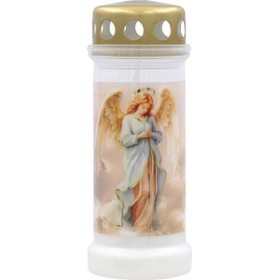 Plastová svíčka plněná vodou BOLSIUS NR 6L Angel 17cm ~70h
