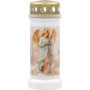 Plastic candle filled with water BOLSIUS NR 6L Angel 17cm ~70h