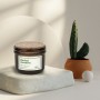 Scented candle in glass with cork BOLSIUS (Herbal meadow) ~22h