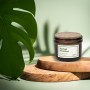 Scented candle in glass with cork BOLSIUS (Herbal meadow) ~22h
