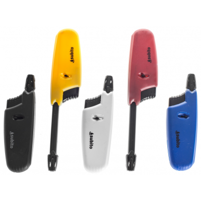 Piezoelektrický výsuvný plynový zapalovač SUBITO ZG11 (1 ks)