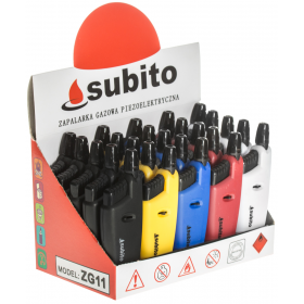 SUBITO ZG11 retractable piezo gas lighter (25 pcs.)