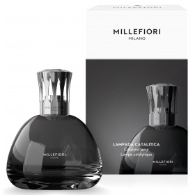 Lampa katalityczna szara MILLEFIORI Milano (lampa + knot + lejek)