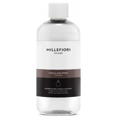 Náplň do katalytickej lampy MILLEFIORI VANILKA A DREVO 500ml