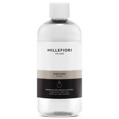 Katalytická náplň do lampy MILLEFIORI WHITE MUSK 500ml
