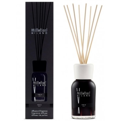 MILLEFIORI Milano NERO fragrance stick diffuser 250ml