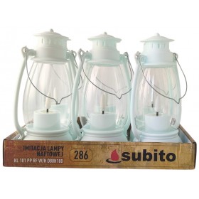 LED oil lamp SUBITO KL 101 white (286) 6 pieces