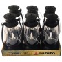 LED oil lamp SUBITO KL 101 black (287) 6 pieces
