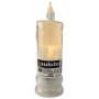 Świeca brokatowa LED SUBITO C502 H180 biała ciepła (927) 6 sztuk