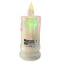 Świeca brokatowa LED SUBITO C502 H145 OPAL biała ciepła (979) 6 sztuk