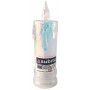 LED glitter candle SUBITO C502 H180 OPAL warm white (981) 6 pieces
