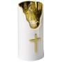 LED insert for SUBITO C707 H150 chapel candles gold/white 1 piece