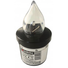 LED insert for SUBITO Comet chapel candles black/white up to 2400h 1 pc.
