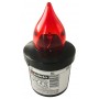 LED vložka pre kaplnkové sviečky SUBITO Comet čierna/červená až 2400h 1 ks.
