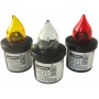 LED insert for SUBITO Comet chapel candles black/red up to 2400h 1 pc.