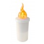 LED insert for SUBITO S6 chapel candles, orange, up to 1200h, 1 pc.