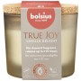 Vonná sviečka v skle s korkom BOLSIUS True Joy Vanilla Delight ~21h