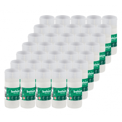Wkłady do zniczy parafinowe Bolsius RP15 ~34h 35 sztuk