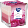 BISPOL Aura scented candle snk80-78 (Rose) ~32h