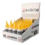 Wkłady do zniczy LED Subito S2 24 sztuk żółte
