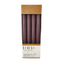 Table candles RAK (08991) VELA Pencil 22/230 blackberry ~8h 4pcs.